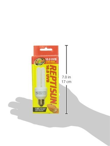 Zoo Med ReptiSun 10.0 Mini Compact Fluorescent Lamp 13 Watts