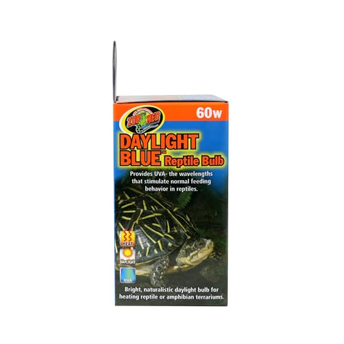 Zoo Med Daylight Blue Reptile Bulb [Set of 2] Watt: 60 Watts