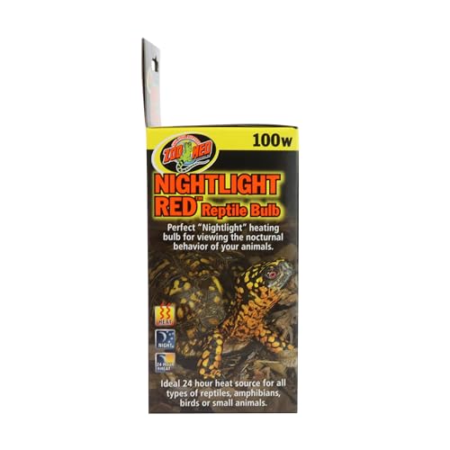 Zoo Med Nightlight Red Reptile Bulb 100 Watts