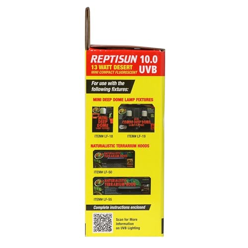 Zoo Med ReptiSun 10.0 Mini Compact Fluorescent Lamp 13 Watts