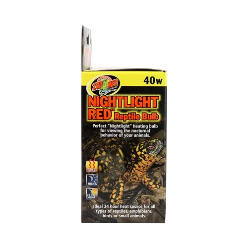 Zoo Med Nightlight Red Reptile Bulb, 40 Watts