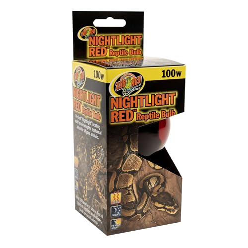 Zoo Med Nightlight Red Reptile Bulb 100 Watts