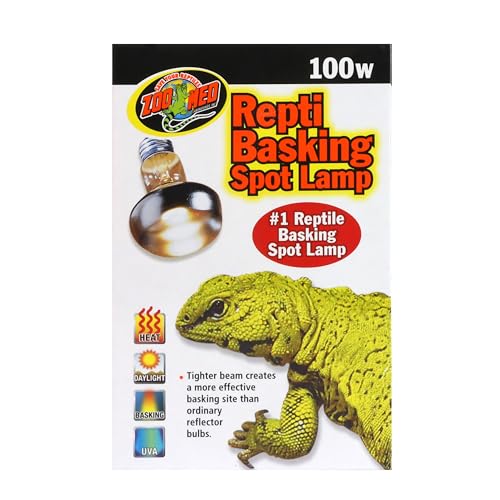 (4 Pack) Zoo Med Repti Basking Spot Lamps 100 watt for Reptiles