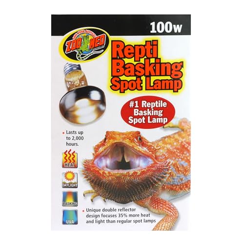 (4 Pack) Zoo Med Repti Basking Spot Lamps 100 watt for Reptiles