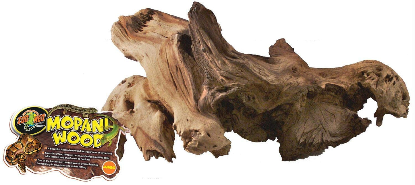 Zoo Med Laboratories AZMMAJ Mopani Wood Jumbo, 20 to 24-Inch