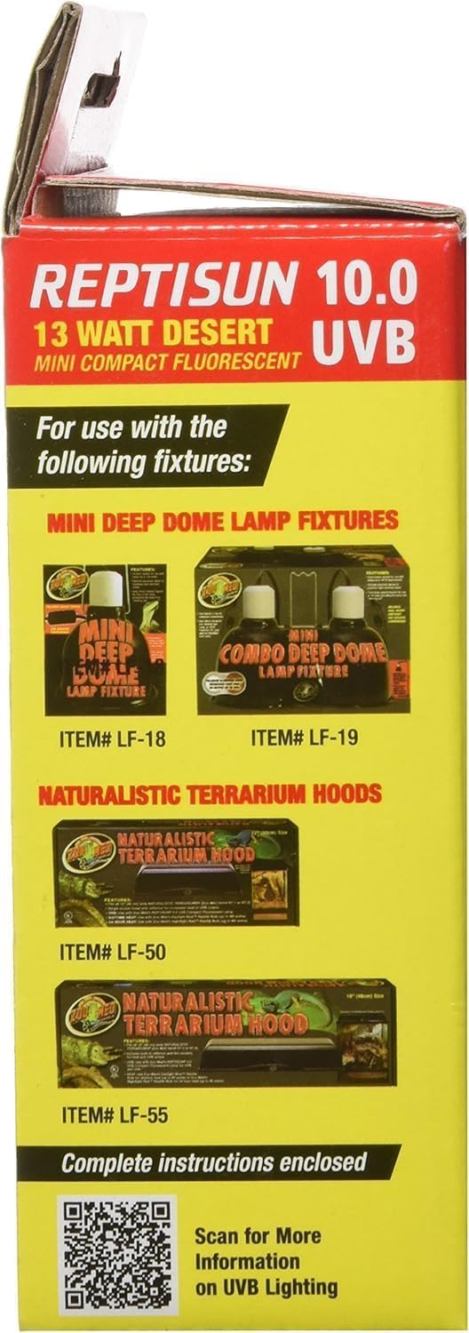 Zoo Med Desert UVB & Heat Lighting Dual Kit