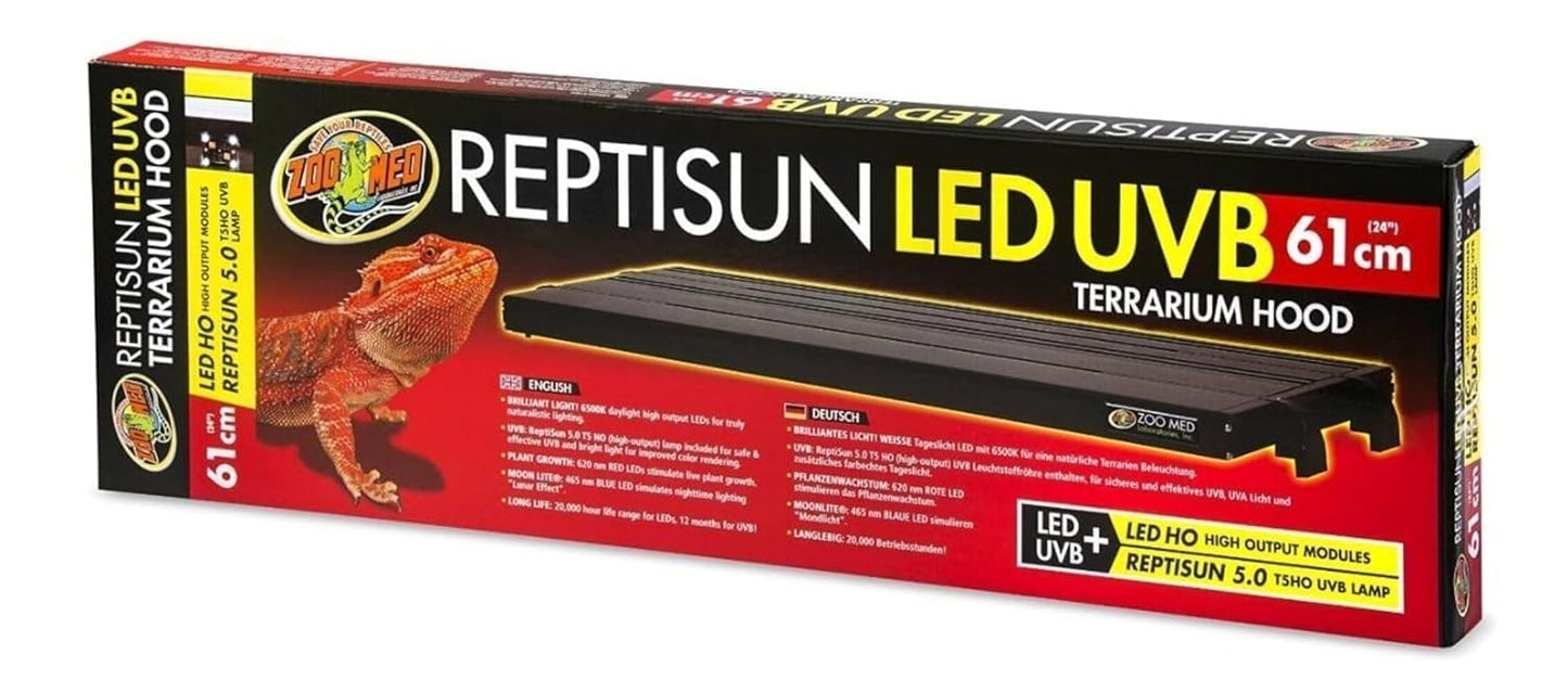 Zoo Med Labs Reptisun T8 Terrarium Hood, 24"