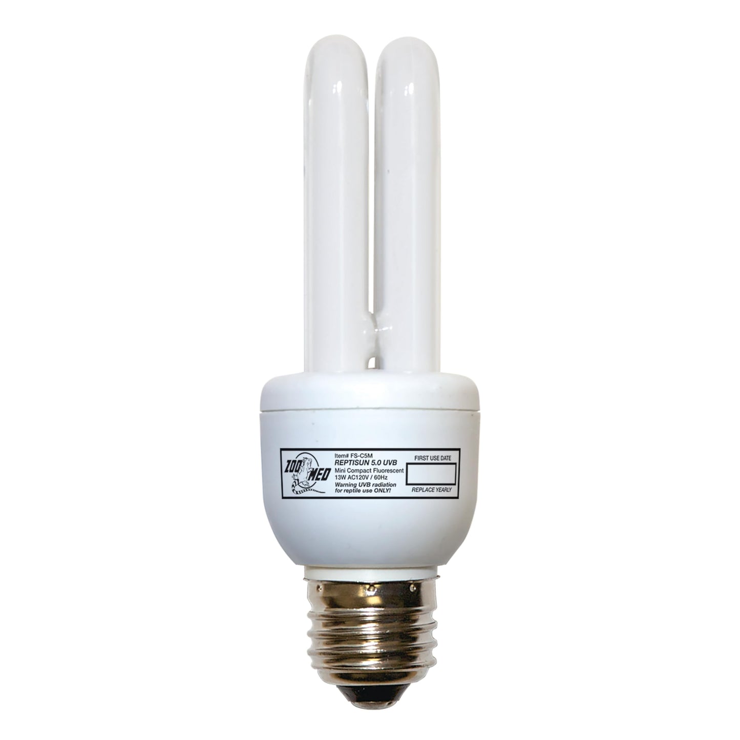 Zoo Med ReptiSun 5.0 Mini Compact Fluorescent Lamp 13 Watts