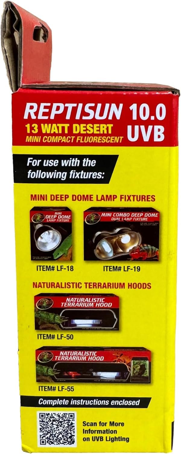 Zoo Med Desert UVB & Heat Lighting Dual Kit