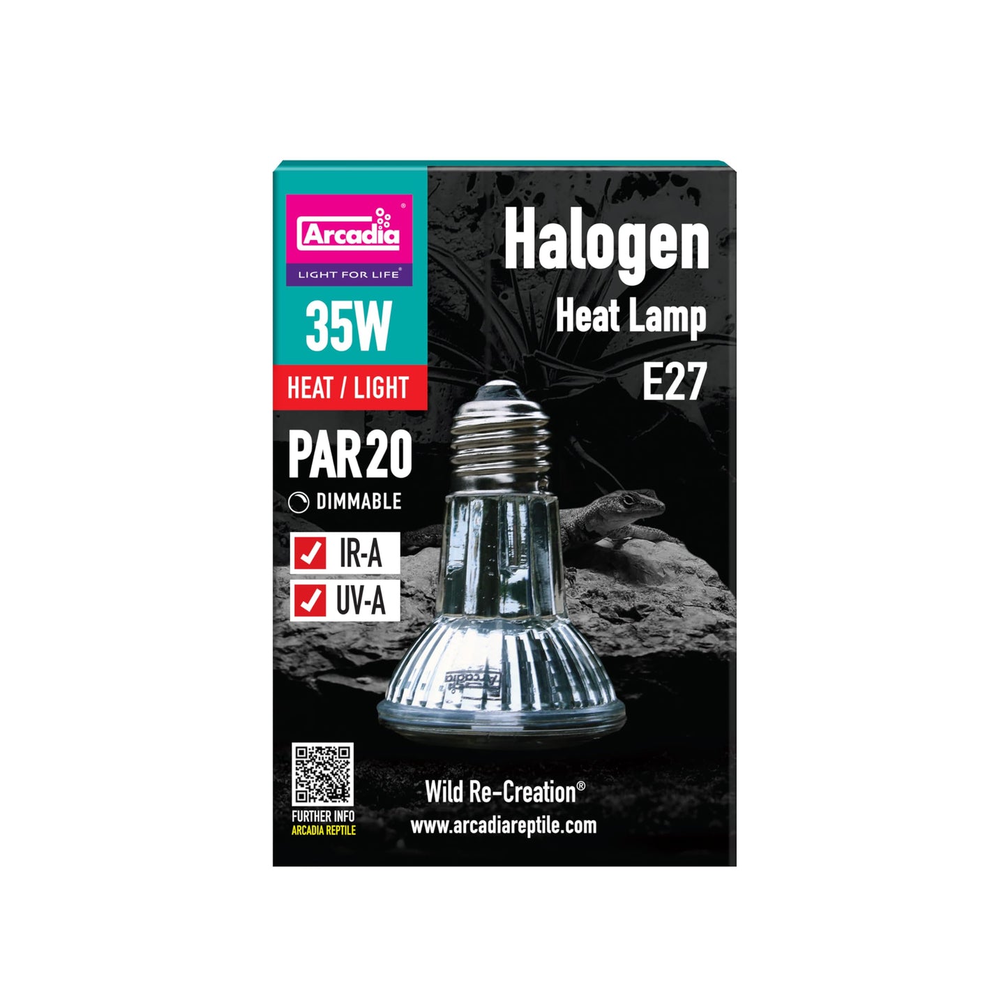 Arcadia Halogen Heat Basking Spot Lamp - 35W