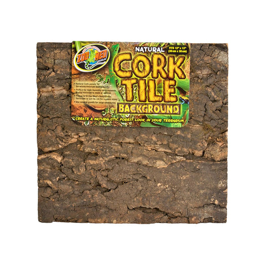 Zoo Med Natural Cork Tile Background, 12 x 12-Inches