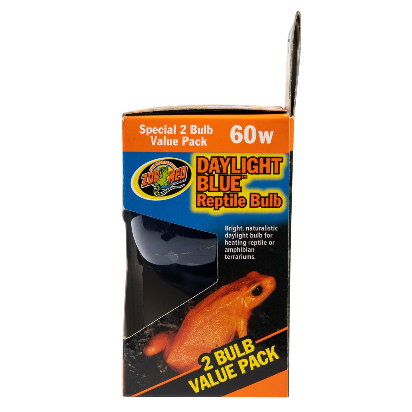 Zoo Med (3 Boxes) 2-Pack Daylight Blue Reptile Bulb, 60-watt - 6 Bulbs Total