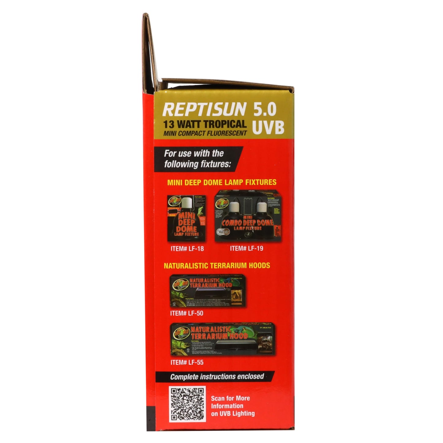 Zoo Med ReptiSun 5.0 Mini Compact Fluorescent Lamp 13 Watts