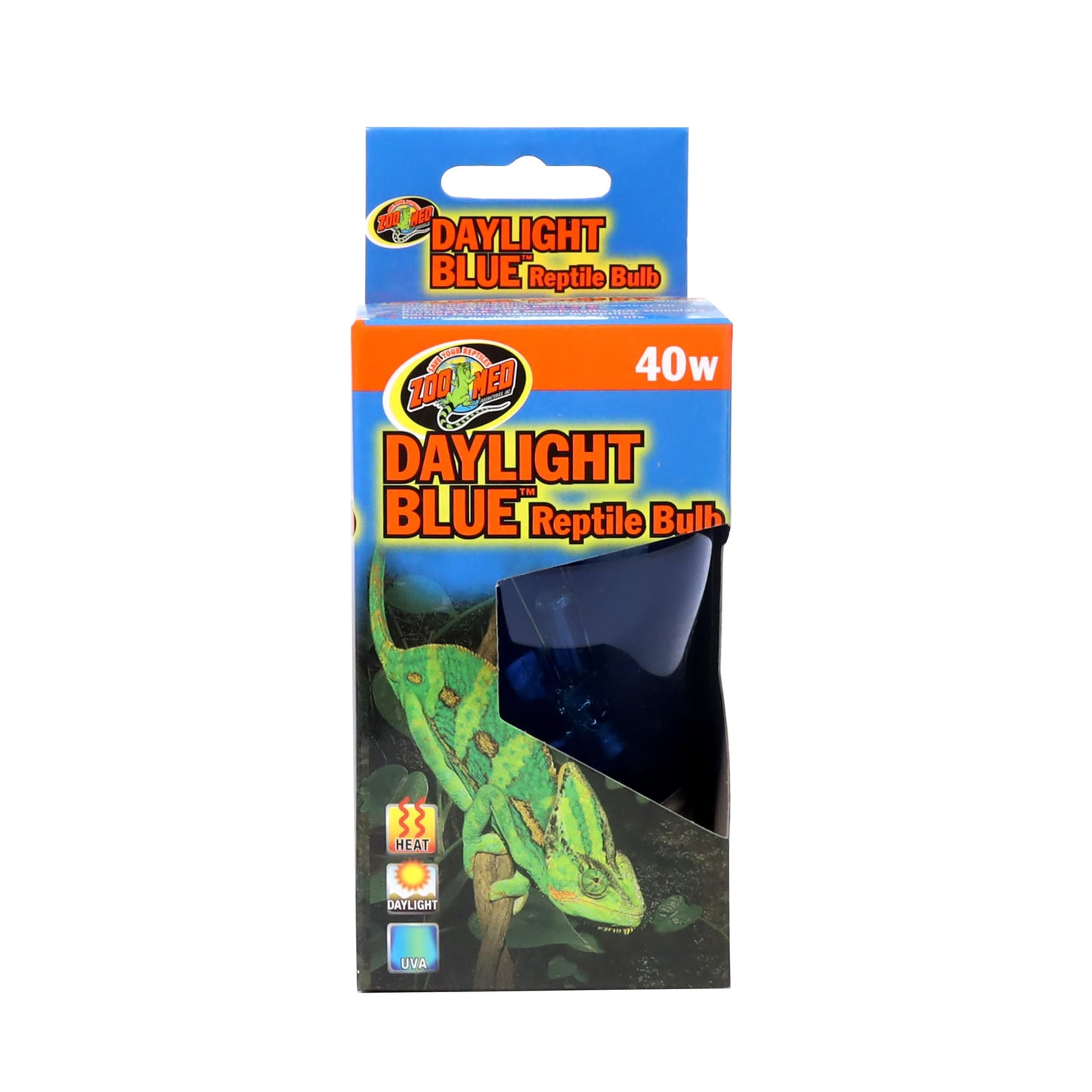 Zoo Med 2 Pack Daylight Blue Reptile Bulb - 40 Watts