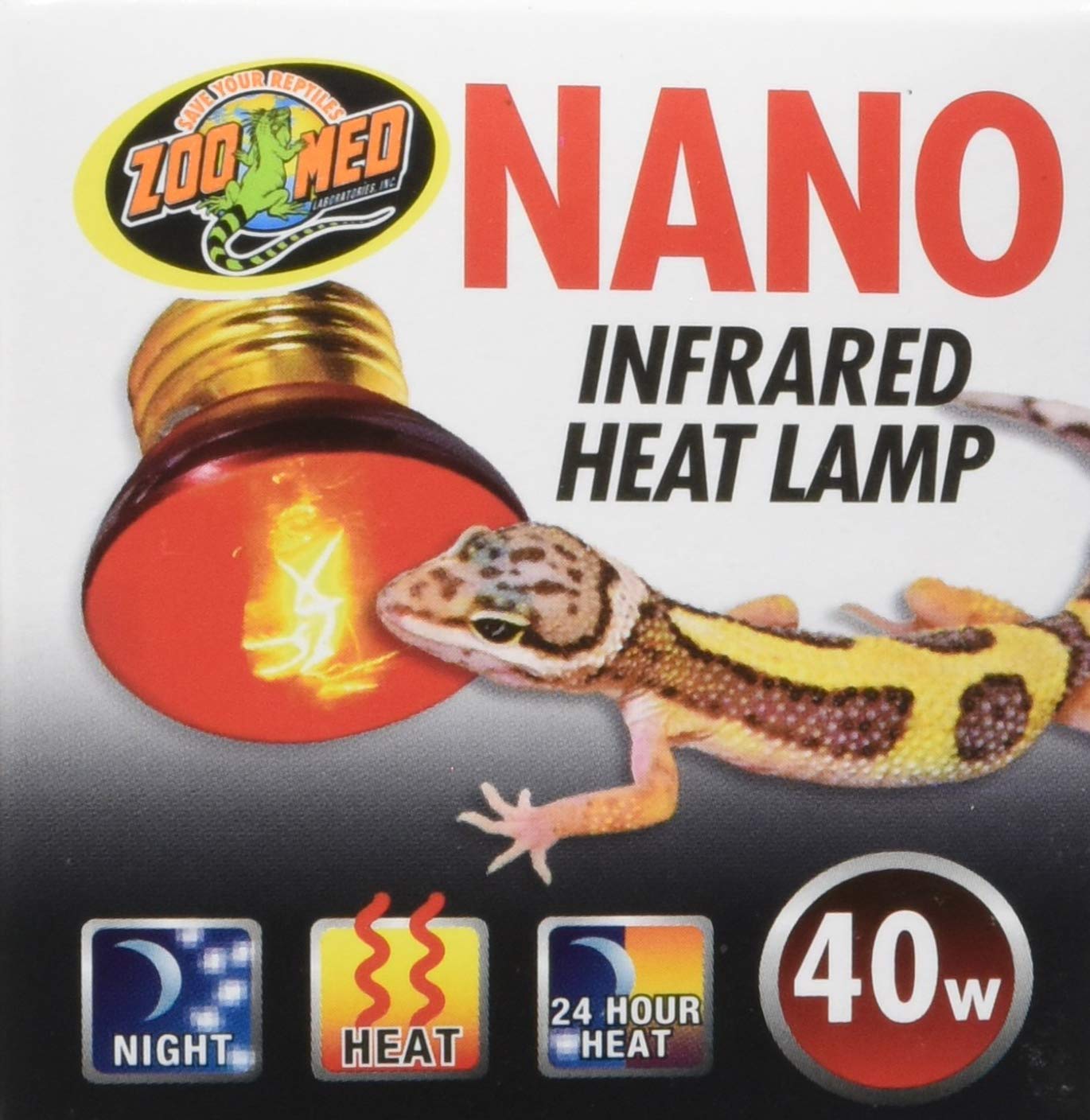 Zoo Med Labs 40W Nano Infrared Heat Lamp