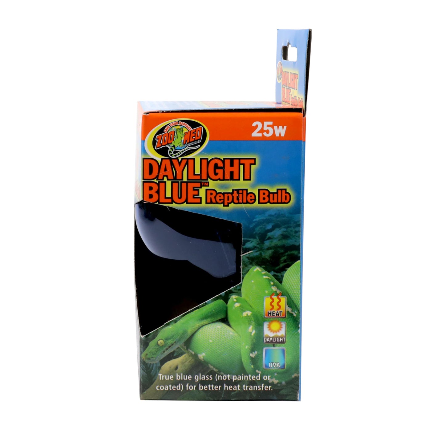 Zoo Med Daylight Blue Reptile Bulb (Set of 2) Watt: 25 Watts