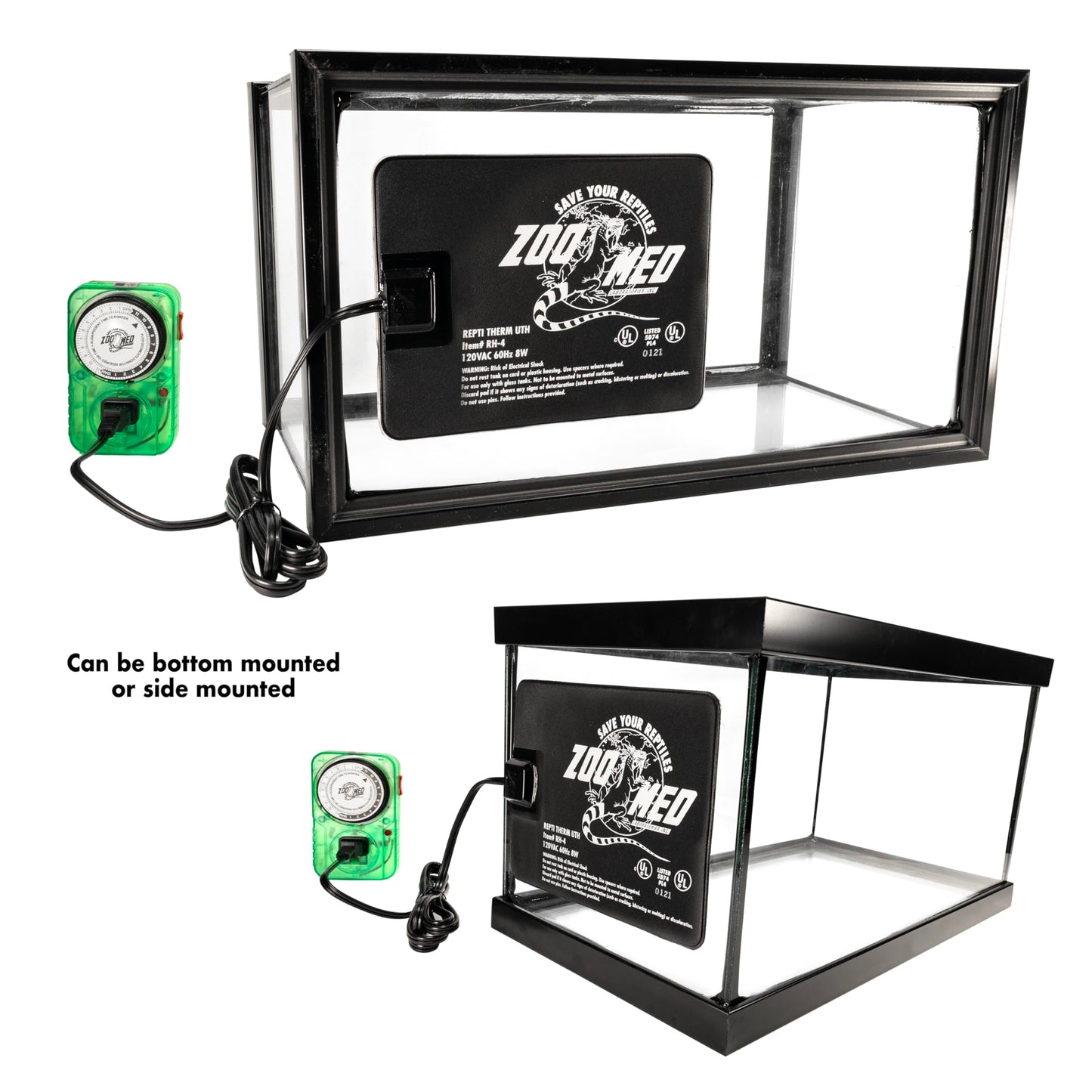 ZOO MED LABORATORIES INC Reptitherm Under Tank Heater 8X18 INCH/24W