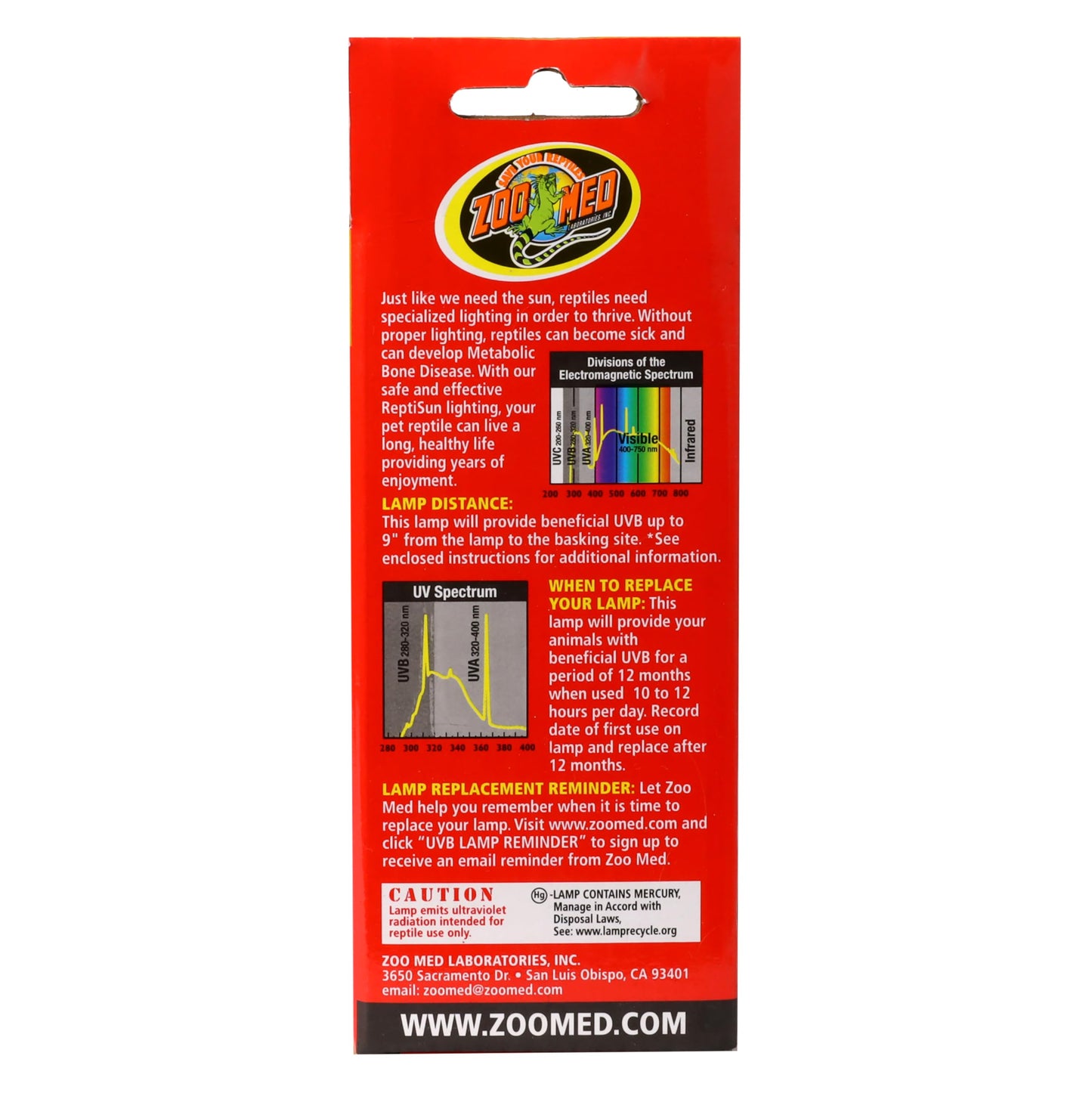 Zoo Med ReptiSun 5.0 Mini Compact Fluorescent Lamp 13 Watts