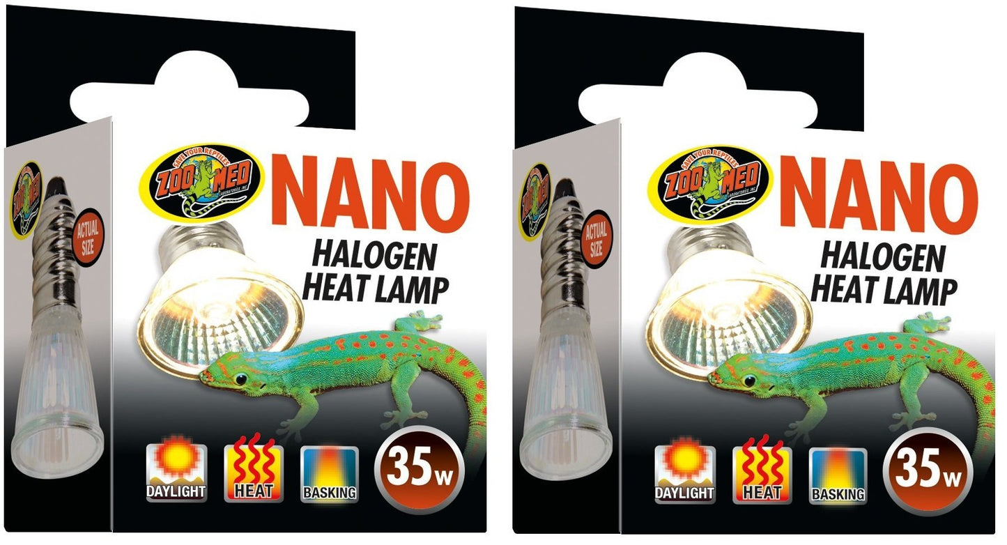 Zoo Med (2 Pack) Labs 35W Nano Halogen Heat Lamp