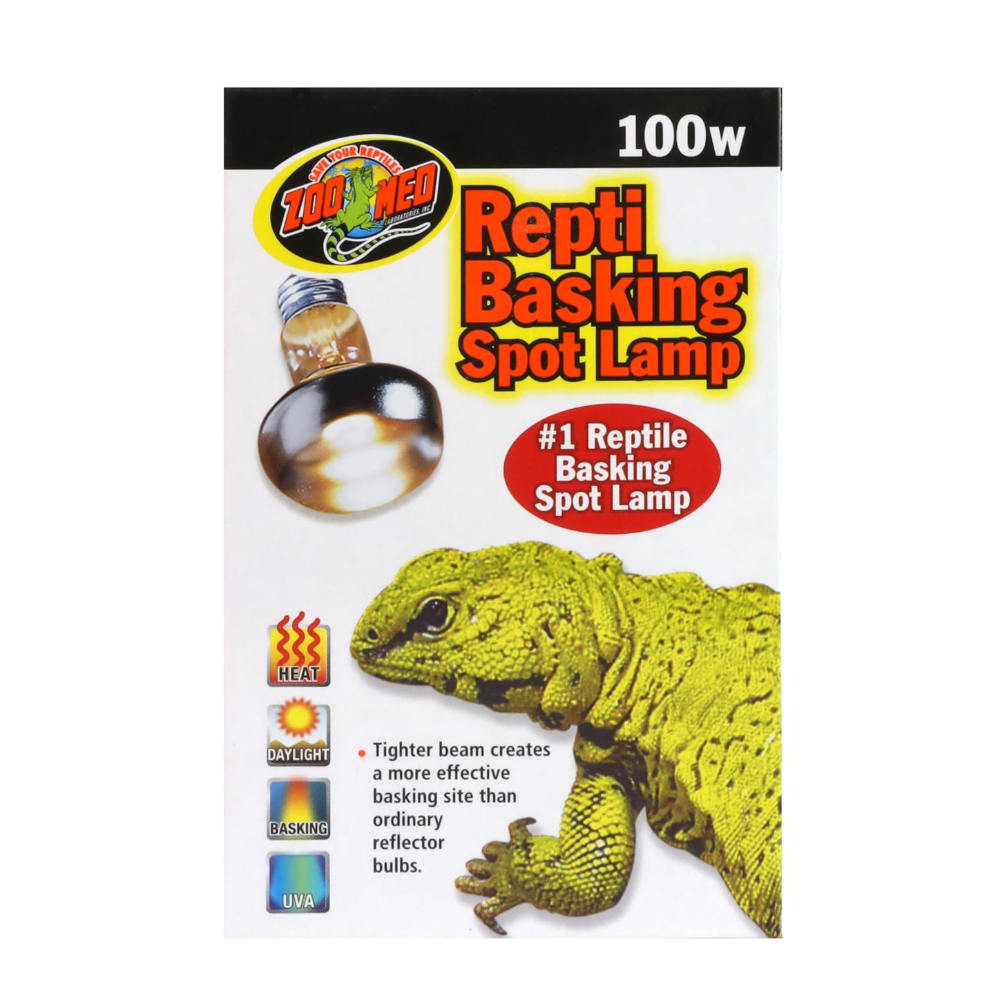 Zoo Med Repti Basking Spot Lamp 100watt for Reptiles