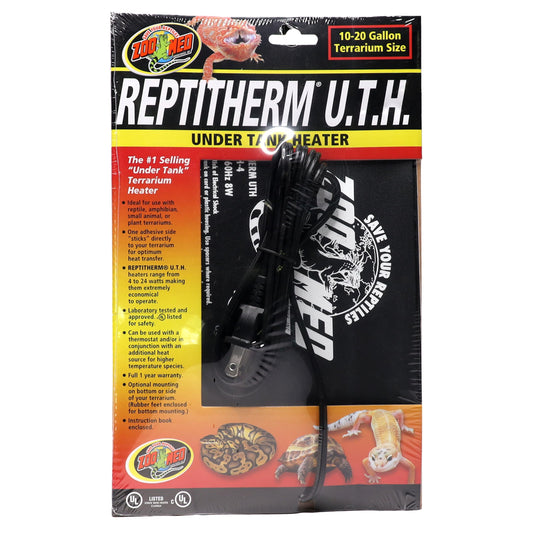 Zoo Med Reptitherm Undertank Heater 10-20Gal 6X8