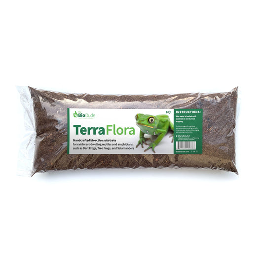 The Bio Dude Terra Flora Bioactive Reptile Substrate for terrariums and vivariums