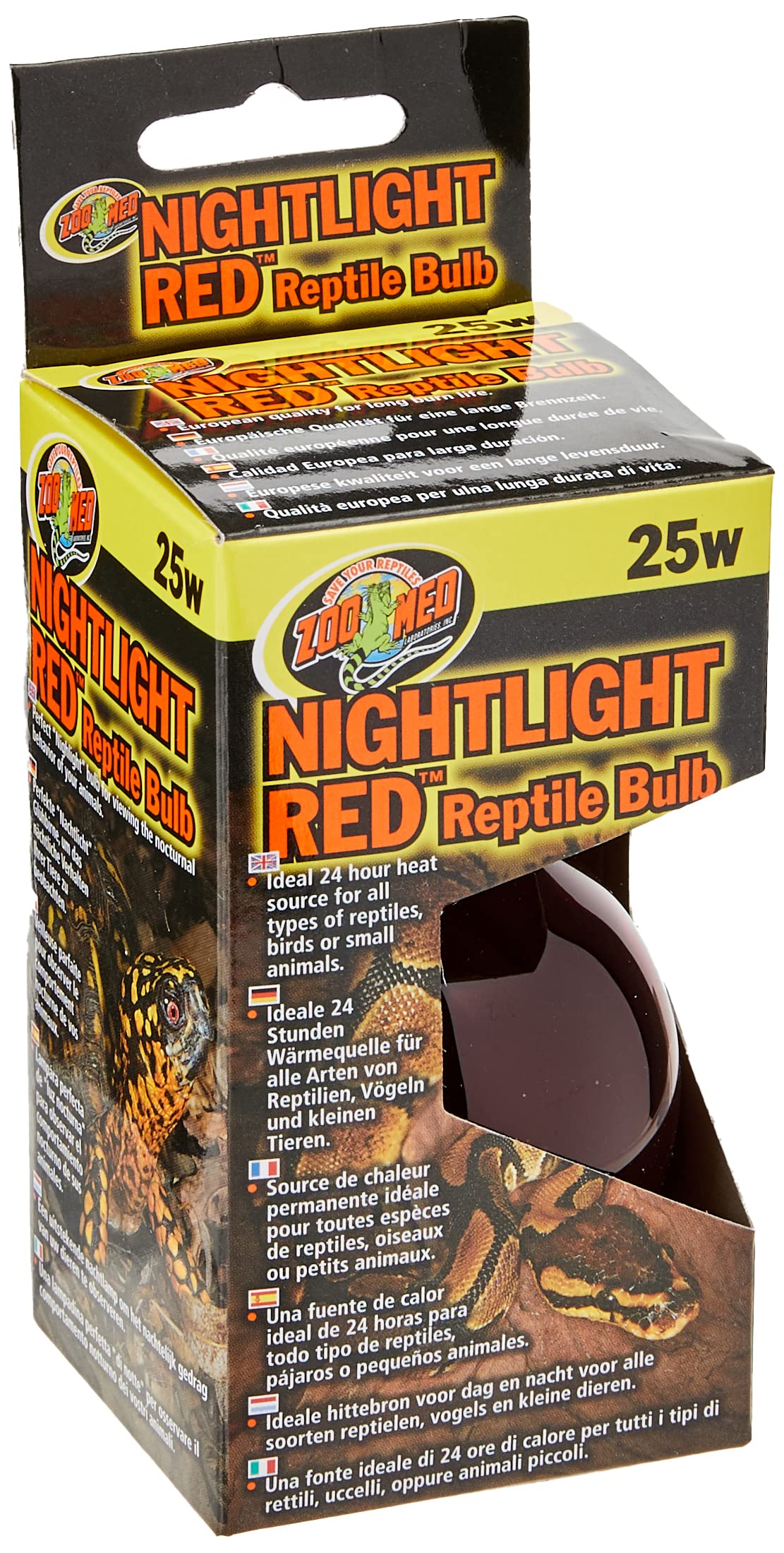 Zoo Med Nightlight Red 25 watts 2Pk